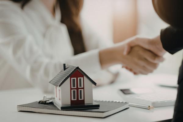 Rental property contract signing